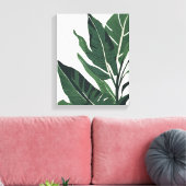 Weelderige Tropische Wandkunst Canvas Afdruk (Insitu (Woonkamer))