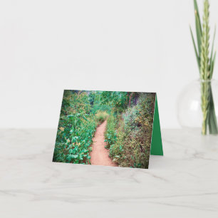 Weelderige Wilde Bloemenpad Kaart