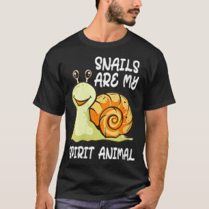 Weemenen Funny Slakken Love Slakken zijn mijn spir T-shirt
