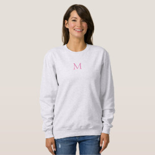 Weemkleding Sweatshirts Achterzijde en monogram vo Trui