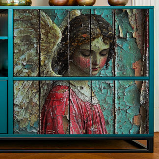 Weemoedige Engel Decoupage Tissuepapier