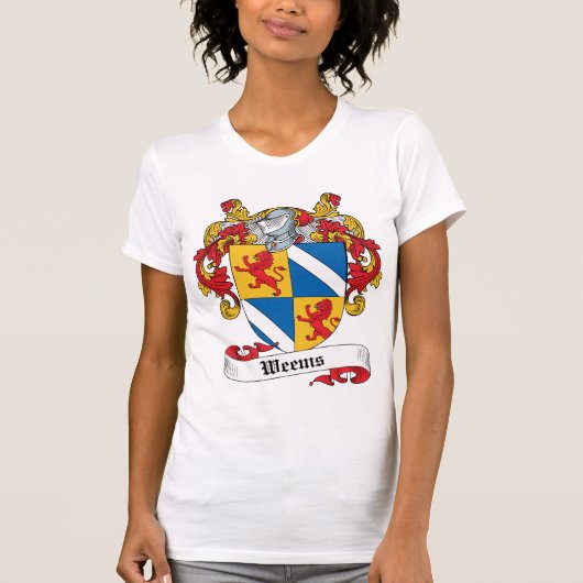 Weems Family Crest T-shirt (Voorkant)