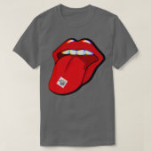 WEEN Boognish Acid Tab Trippy Tongue T-shirt (Design voorkant)