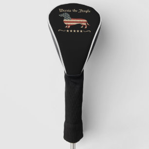 Weenie de mensen teckel 4 juli golfheadcover
