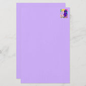 Weenie Dog Peintures Lamb Résurrection Papeterie (Devant / Derrière)