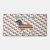 Weenie Le Peuple Dachshund 4 juillet (Recto)