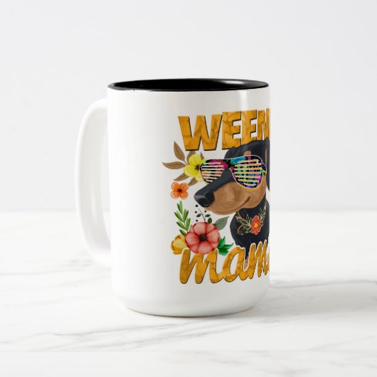 WEENIE MAMA CAFÉ MUG (Devant gauche)