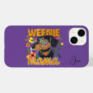 WEENIE MAMA DACHSHUND Coque-Mate iPhone 14 Coque
