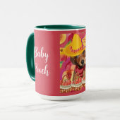 Weenie Peach Farmer Café Mug (Devant gauche)