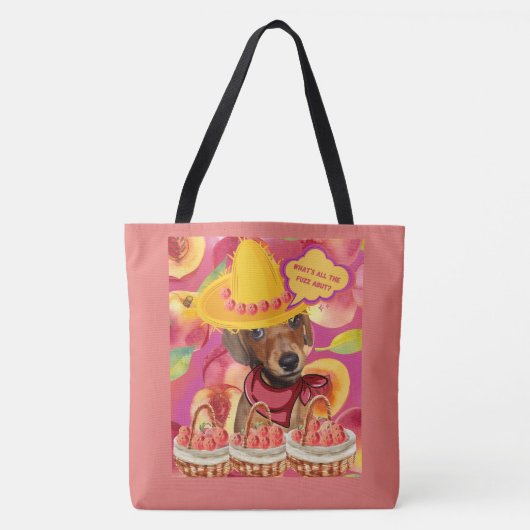 Weenie Peach Farmer Sac fourre-tout (Devant)
