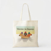 Weenies in Beanies Tote Bag (Voorkant)