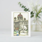Weens Kunsthistorisch Museum Briefkaart (Staand voorkant)