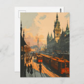  Weens Winter Briefkaart (Voorkant / Achterkant)