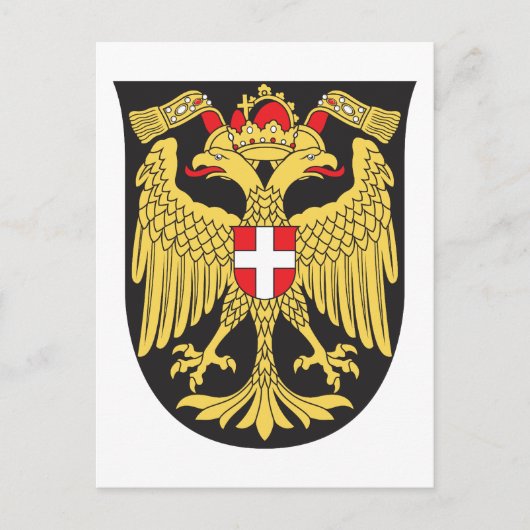 Weense wapenstilstand 19e eeuw briefkaart (Voorkant)