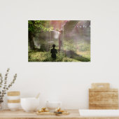 Weeping Angel Daz Studio Digitale Kunst Poster (Keuken)