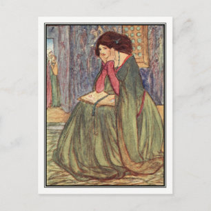 Weeping Princess door Florence Harrison Briefkaart