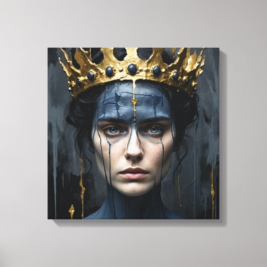 Weeping Queen Canvas Afdruk (Voorkant)