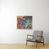 Weeping Willow at Giverny beroemd gemaakt door Cla Wandkleed (In Situ (horizontaal))