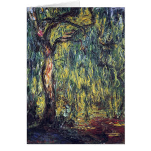 Weeping Willow door Claude Monet,  Kunst