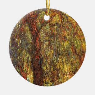 Weeping Willow door Claude Monet,  Kunst Keramisch Ornament