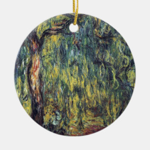 Weeping Willow door Claude Monet,  Kunst Keramisch Ornament