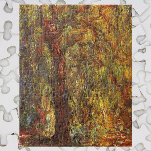Weeping Willow door Claude Monet, Kunst Legpuzzel