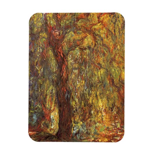 Weeping Willow door Claude Monet,  Kunst Magneet (Verticaal)