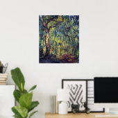 Weeping Willow door Claude Monet,  Kunst Poster (Thuiskantoor)