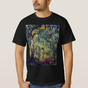 Weeping Willow door Claude Monet,  Kunst T-shirt