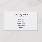 WEEPWILLOW TREE VISITEKAARTJE (Achterkant)