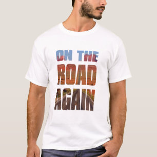 weer afkoelen op de weg Arizona, vrije geest Biker T-shirt