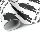 weer amerika gothic cadeaupapier (Rol Hoek)