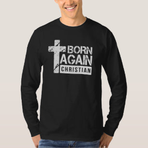 Weer Christelijk geloof gebaseerd op Jezus Kruis T-shirt