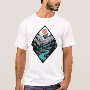 “Weer de weg kwijt: de natuur slaat geen linker bo T-shirt