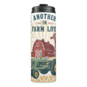 Weer een dag in het Boerderij leven Thermosbeker (Voorkant)
