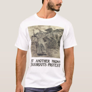 Weer een hony Grassroots-demonstratie T-shirt