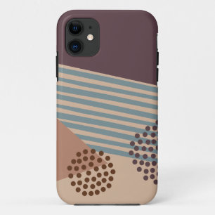 Weer een midden-eeuw Abstract iPhone 11 Hoesje