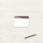 Weer een midden-eeuw Abstract Post-it® Notes (Op bureau)