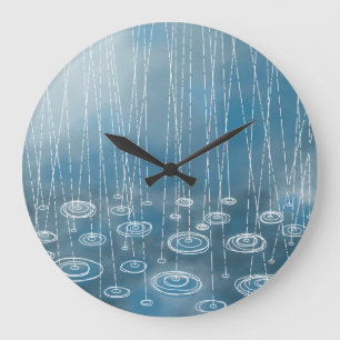 Weer een regendag grote klok