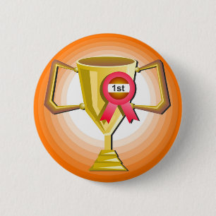 Weer een trofee ronde button 5,7 cm