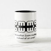 Weer een ZOOM bijeenkomst | Mok (Midden)