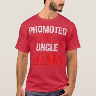 Weer gepromoot aan oom Gender onthullen Zwangere M T-shirt