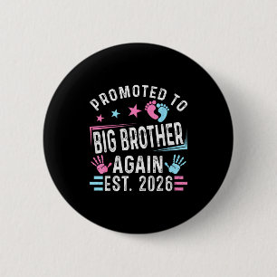weer gepromoveerd naar Big Brother Geschat 2026 Vi Ronde Button 5,7 Cm