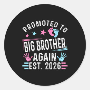weer gepromoveerd naar Big Brother Geschatte datum Ronde Sticker