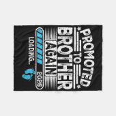 Weer gepromoveerd tot broeder Est. 2026 Loading Fu Fleece Deken (Voorkant (Horizontaal))