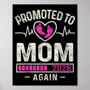 weer gepromoveerd tot mama 2026 baby verwacht binn poster