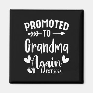 weer gepromoveerd tot oma 2026 Schattige familie z Magneet