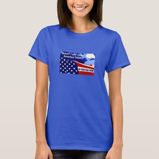 Weer gratis (donker) T-shirt (Voorkant)