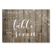 Weer Hout & Lichte Koorden Tabel Zeven Kaart (Voorkant)