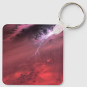 Weer op een bruine dwergster. sleutelhanger (Achterkant)